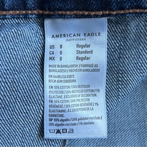Jeans - American Eagle Mid-Rise Stovepipe Utility - Picture 12 of 14